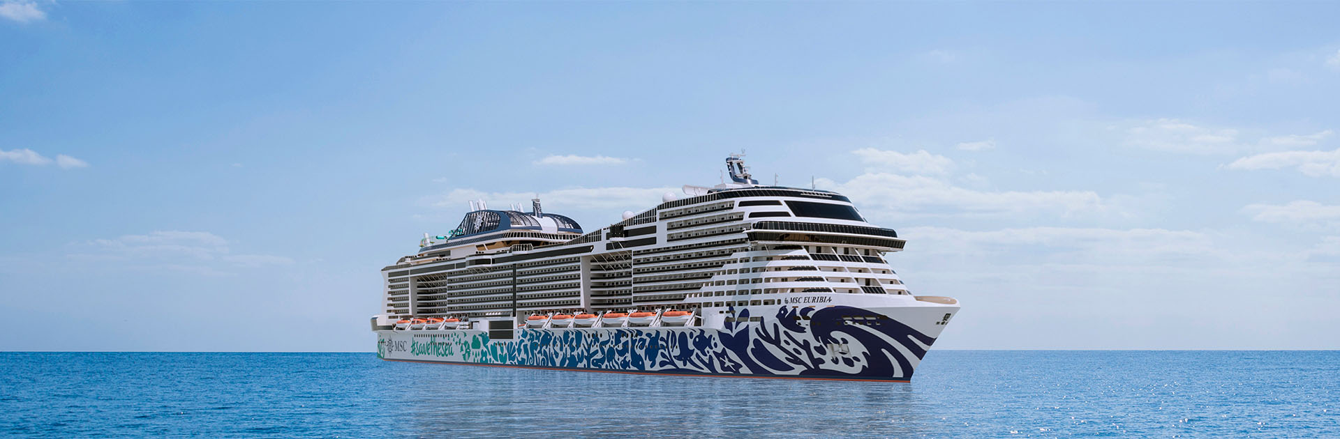 Инаугурация нового круизного лайнера MSC Euribia 
