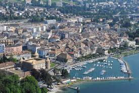 Город Морж на Швейцарской ривьере