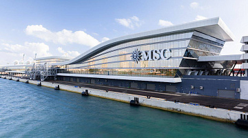 В Майами открылся крупнейший в мире круизный терминал от MSC Group